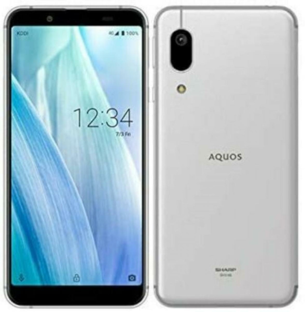 SHARP AQUOS sense3 basic SHV48 Silver Smartphone Android SHARP AQUOS sense3 basic SHV48 Silver Smartphone Android