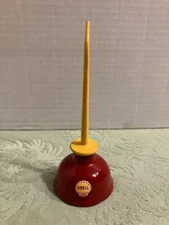 SHELL Vintage Pump OIL CAN Gasoline Station Gas Motor Car Garage Decal MINI #1