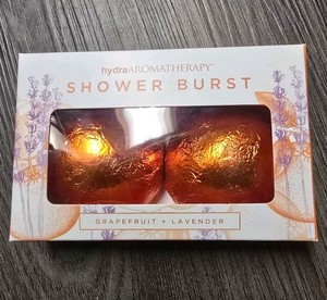 HydraAromatherapy Shower Burst 2-Pack - Refresh Grapefruit & Lavender - NEW