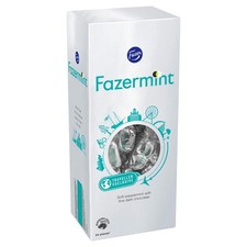 Fazer Fazermint Pfefferminz-Schokolade XXL-Box 54 Stück 420g