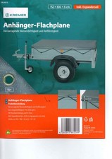 Anhänger Flachplane Kremer 152x106x8cm