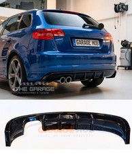 Diffusore *Modello RS3* Posteriore per AUDI A3 8P (2008-2012) (3/5 porte) NERO