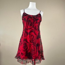 Gorgeous Whimsigoth Morgan Taylor Vintage Rose Slip Dress