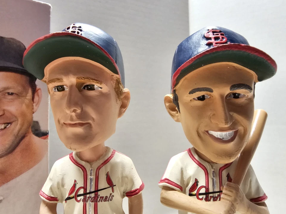 Stan Musial & Red Schoendienst St Louis Cardinals MLB 2019 SGA Bobblehead NIB - Image 2 of 4