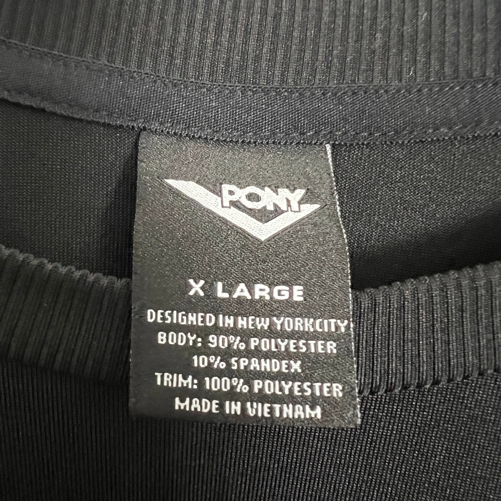 PONY Camicia Donna Pullover Grande Elasticizzata Traspirante Abbigliamento Sportivo Sportivo Attivo