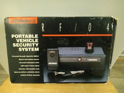 Autopage RF/04 Car Portable Security System Car Alarm Cigarette Lighter