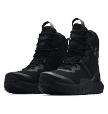 Botas tácticas Under Armour 3023743 UA Micro G Valsetz para hombre, negras, talla 14