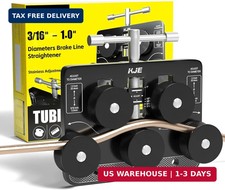 Tubing Straightener, 3/16" - 1.0" Diameters Brake Line Straightener, Tube Straig