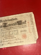 Imperial German 🇩🇪 1000 Mark Apr 21, 1910 Reichsbanknote 154601_11