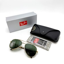  NEW RAY-BAN New Aviator Sunglasses Polished Gold RB3625 919631   
