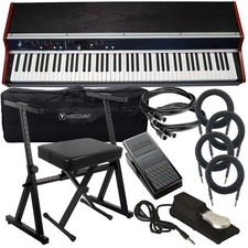 Viscount Legend '70s MKII Artist-W STAGE ESSENTIALS BUNDLE