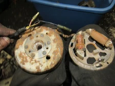 1990 kawasaki kdx200 stator and rotor flywheel magneto