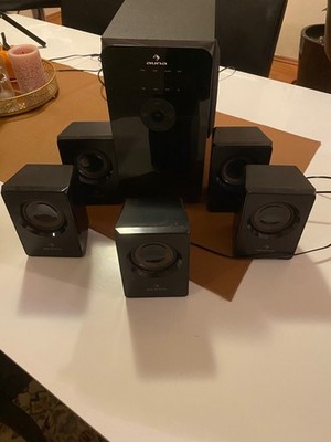 AUNA Sound Speaker System, 5.1 Surround-System (ohne Bluetooth)