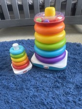 Fisher-Price 15  Giant Rock-a-Stack with 6-Colorful Rings  small-rock-stack