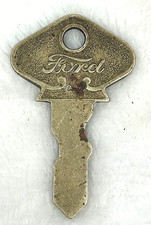 Antique Original Ford Model T Nickel Silver Key No. 71