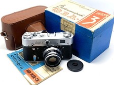 FED-3 Soviet rangefinder camera. 35mm - Professionally Serviced / CLA'd - 8611