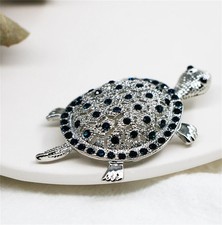 Vintage Style Turtle Brooch Pin Badge Collar Womens Gift