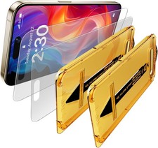 2 Pack Anti Glare Matte Glass Screen Protectors for iPhone 15 / 16 6.1 Inch