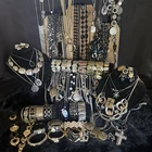 100+ Wearable Jewelry Vintage to Now Estate Costume Mix Craft Redesign 8lbs Lot