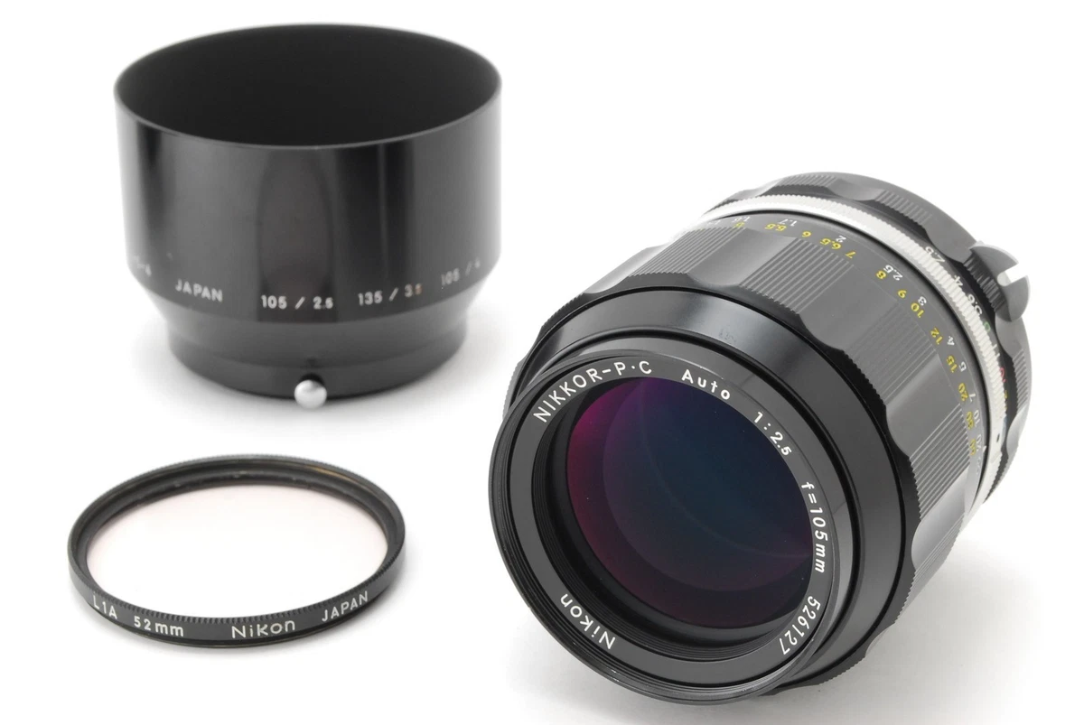 Nikon AI Nikkor 105mm f/2.5 レンズ Amazon.com : Nikon 105mm f/2.5 Ai-S Manual Focus Lens : Camera