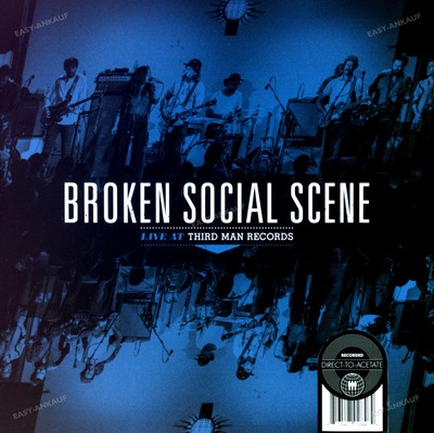 Broken Social Scene - Live At Third Man Records LP (VG+) '