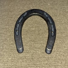 Cast Iron Small Decorative Horseshoe. Diamond Brand. 4.5  X 3 3/4  . Good Luck 