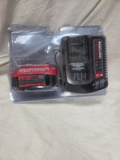 Craftsman Lithium Ion V20 20 Volt 4.0 AH Cordless Battery Charger Kit CMCB204-CK