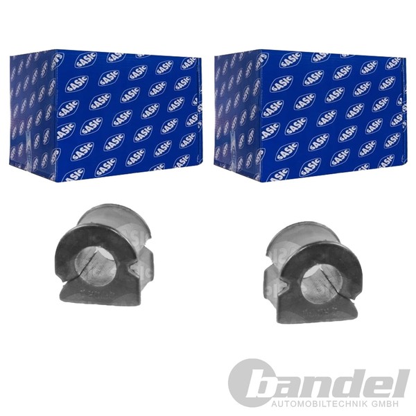 2X Sasic Stabilager Buchse Gummilager Stabi Innen Vorne Passend FüR Fiat Panda-image