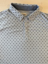 Ariat Modern Fit All Overprint Blue Polo