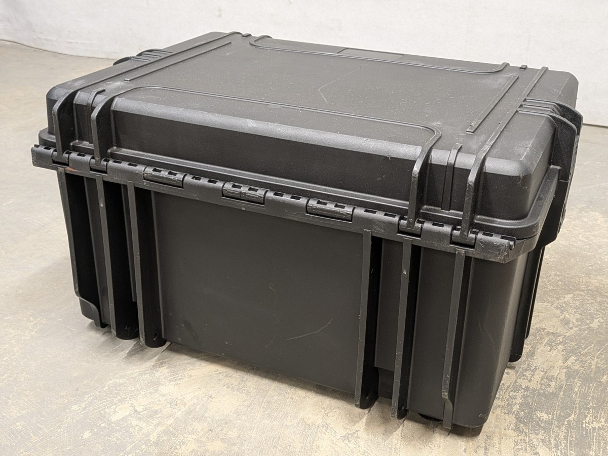 British Army - Military - Black Equipment Transport Storage