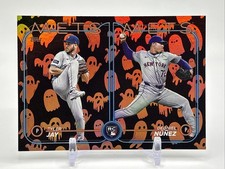 2024 Topps Update Series Rookie Combos Tyler Jay, Dedniel Nunez #US82 Ghost SSP