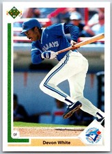 ⚾ 1991 Upper Deck #783 Devon White Toronto Blue Jays