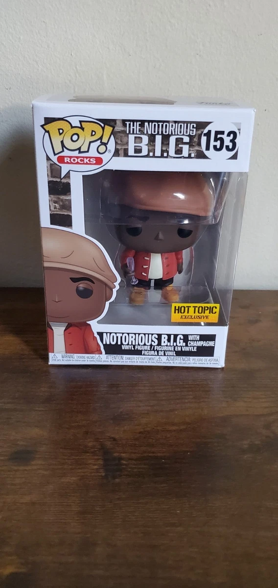 ファンコ NOTORIOUS BIG激レアフィギュア当時物☆*ラッパー Funko Pop! Rocks: The Notorious B.I.G. with Crown #82 Twenty Year