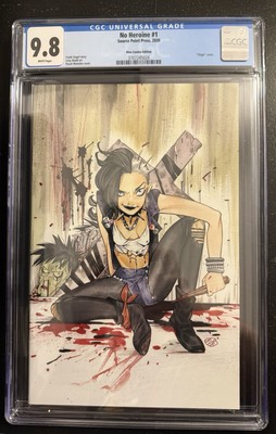 No Heroine #1 Peach Momoko CGC 8.8 Virgin Variant Cover Limited 500 (2020)