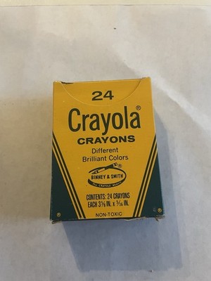 Vintage 80s/90s Crayola No. 16 Crayons Binney & Smith USA Complete Set