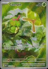 Caterpie Holo Illustration Rare SV: Scarlet & Violet 151 172/165 NM on eBay
