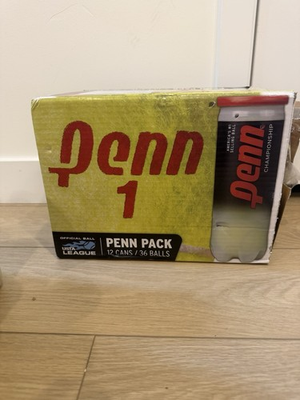 #ad Penn Championship Pressurized Regular Felt 11 Cans 32 Balls $32.67