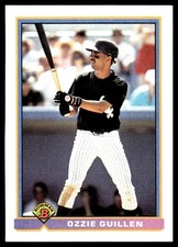 Ozzie Guillen 1991 Bowman #356 White Sox MLB READ FREE SHIPPING AutographDen