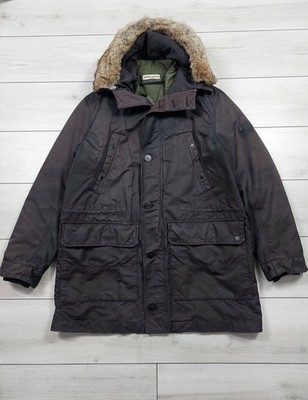 RARE! STONE ISLAND David-Oxyd VTG men's parka jacket complete with vest Size XL