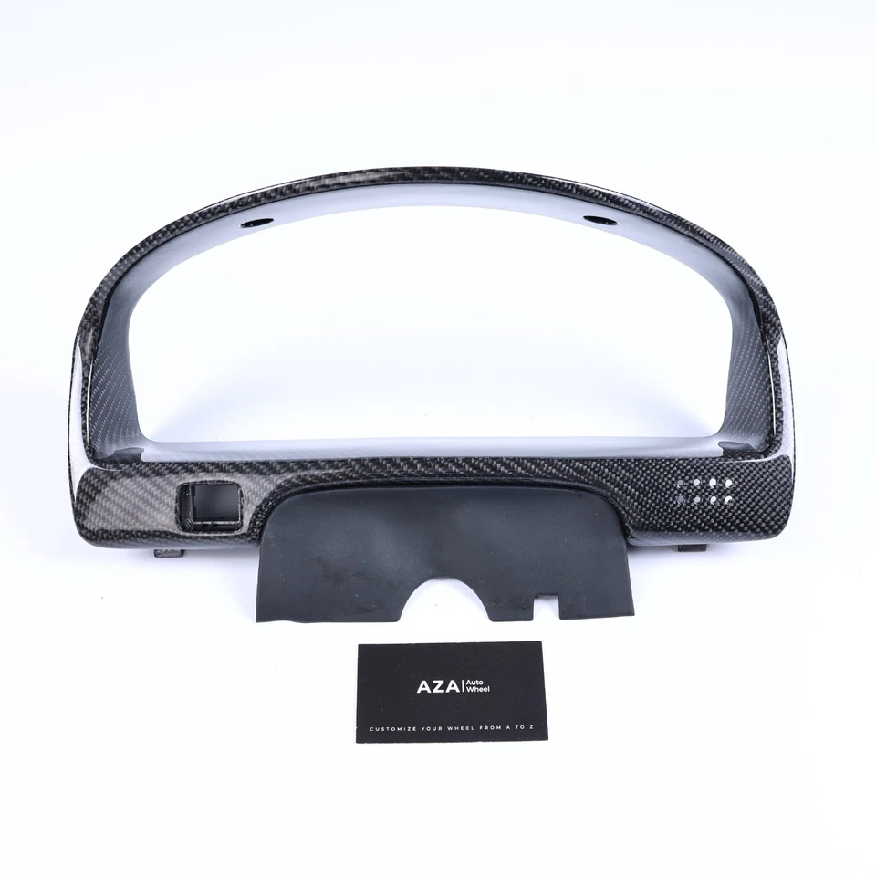 04-06 Pontiac GTO Gauge Cluster Dash Trim Bezel Carbon Fiber - Image 2 of 3