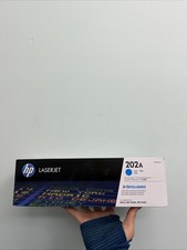 New Sealed HP 202A Cyan Original LaserJet Toner Cartridge, CF501A
