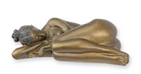 Figur Aus Kunstharz Frau Ruhender Akt Replikat Retro Design Dekoration