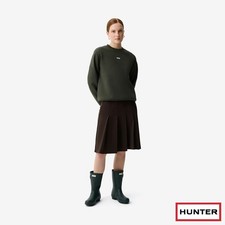 Hunter Women's Crewneck Sweater in Green