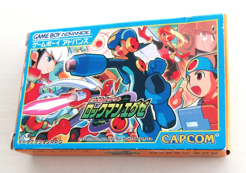ROCKMAN EXE Battle Network Gameboy Advance Megaman set of 6 Nintendo Capcom - Image 2 of 4