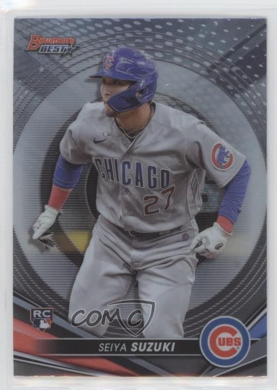 2022 Bowman's Best Seiya Suzuki #41 Rookie RC