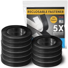 Industrial Strength - 10FT 10 Pack Black Indo...