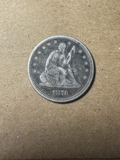 1876 Seated Liberty Quarter - As Shown! (#2471)