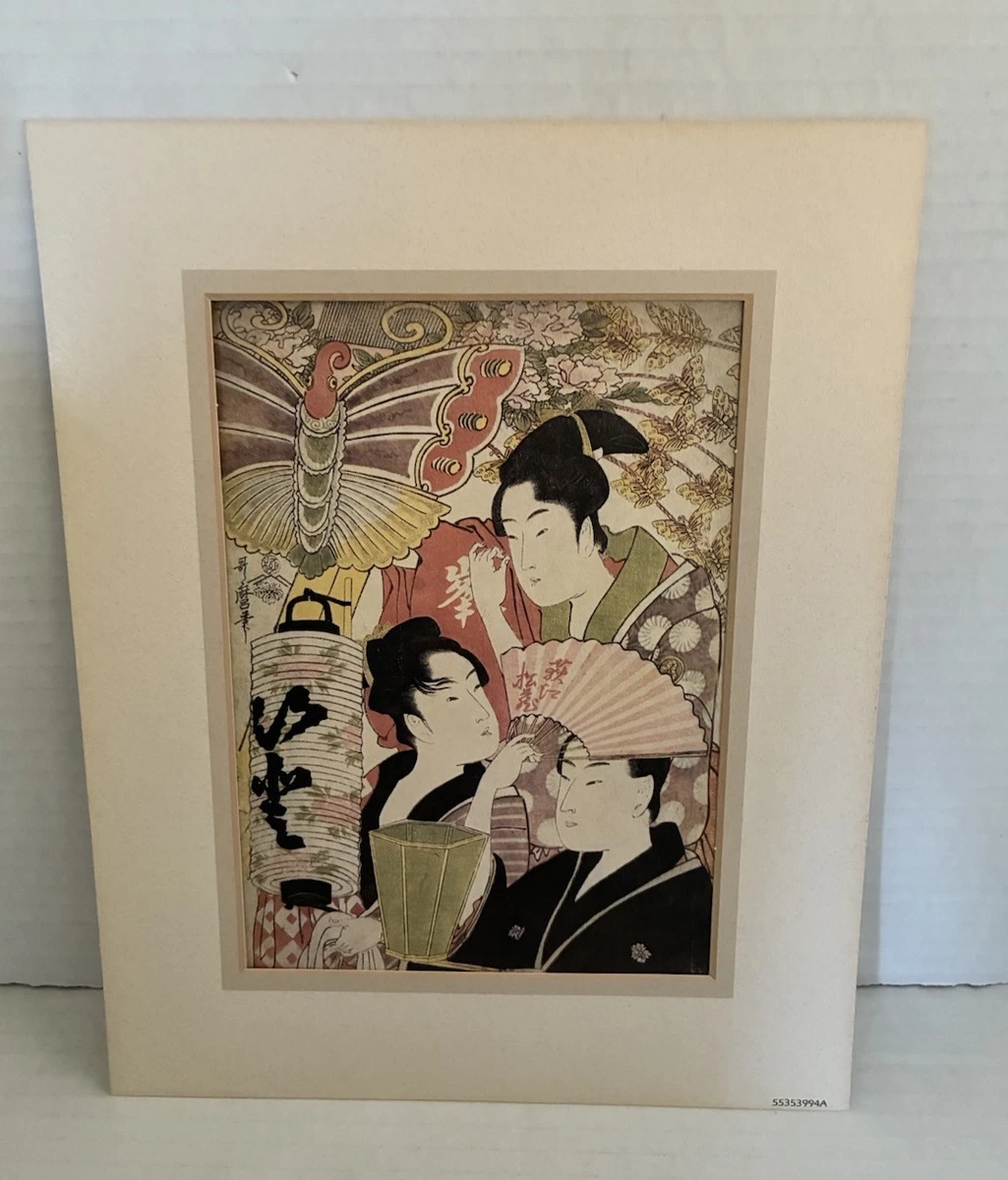 老式木刻版画古董日本版画| eBay