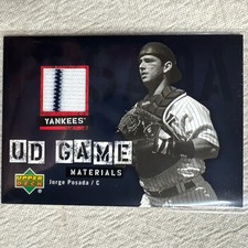 2006 Upper Deck Game Materials Yankees Jorge Posada 