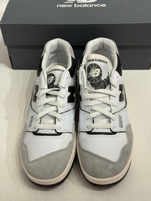 New Balance Men's Grey Black White BB550GWB Court | eBay